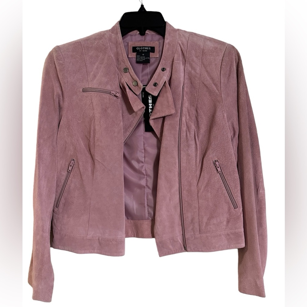 NWT suede jacket size 10